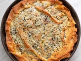 Hortopita with Chard (Greek Pie with Greens and Herbs)