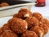 Quinoa Balls Stuffed with Cheese