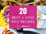 20 best + easy Rice Recipes