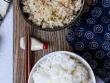 How To Cook White Rice and Brown Rice In a Rice Cooker: Easy Step By Step Instructions
