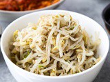 Korean Bean Sprouts Salad (Sookju Namul)