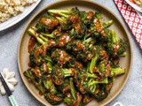 Roasted Broccoli with Miso Sauce