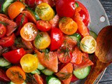 Tomato and Smoked Salmon Salad