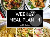 Weekly Meal Plan – Menu 1