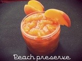 Peaches in a jar