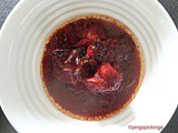 Chinese Red Glutinous Rice Wine Stewed Chicken