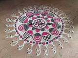 Free hand Rangoli Designs