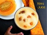 Musk Melon Juice Recipe-Cantaloupe (Kirni Palam) Juice