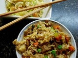 One from column  a  - Pork Fried Rice
