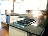 Grey Brick Kitchen Tiles