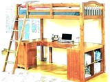 Loft Bed With Pull Out Desk