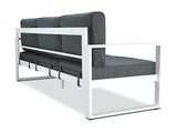 Metal Frame Couch