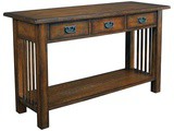 Mission Style Sofa Table