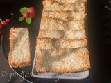 Goan Eggless Baath Cake | Sooji Coconut Cake