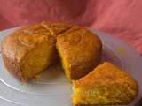 Rawa Mango Cake / Eggless Mango Sooji Cake