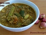 Spicy Brinjal-Drumstick Curry / Kathirikka Murungakka Kaara kuzhambhu