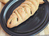 Baked Date and Chocolate Rolls / Breads (eggless)
