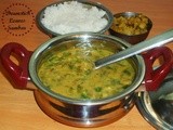 Drumstick Leaves / Murungai Keerai Sambar /முருங்கை  கீரை சாம்பார்