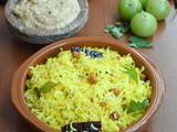 Gooseberry Rice / Nellikai Sadam / நெல்லிக்காய் சாதம்