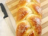 Jewish Challah Bread /  Three Strand Braided Challah