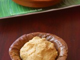 Paruppu Thogayal / Thuvayal (using Toor dhal) - Accompaniment for Kanji(Rice Porridge)