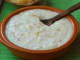 Vendhaya kanji / Thengai Paal Kanji / Coconut milk rice porridge - Summer Special