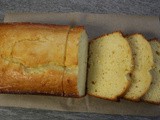Iced Almond-Lemon Loaf Cake