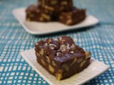Velvet Chocolate Walnut Fudge with Olive Oil and Fleur de Sel