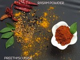 Authentic rasam powder