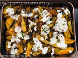 Greek style potato wedges