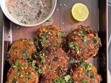 Potato and spinach patties