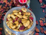 Spiced nuts cranberry mix