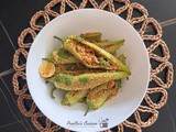 Stuffed bhajji chili / bharwan mirchi