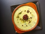Vendhaya keerai mor kozhambu / fenugreek (methi) leaves yougurt curry