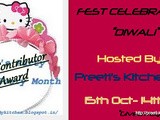 Let’s Party- “Fest Celebration- Diwali” -- Roundup & Winner