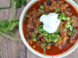 13th Annual Chili Contest: Entry #2 – Bison Chipotle Chili with Lime Crema + Weekly Menu