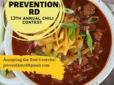 13th Annual Chili Contest — Now Accepting Entries