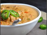 4th Annual Chili Contest – Entry #5: Jalapeno Popper Chicken Chili + Weekly Menu