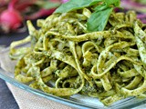 Arugula-Basil Pesto + Weekly Menu