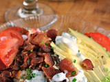 Bacon and Avocado Quinoa Bowl with Buttermilk-Chive Drizzle + Weekly Menu