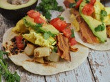 Bacon and Egg Breakfast Tacos