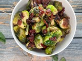 Bacon Balsamic Maple Brussels Sprouts