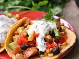 Bbq Chicken and Black Bean Tacos + Weekly Menu