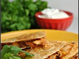 Bbq Chicken and Pineapple Quesadilla