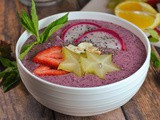 Blueberry-Coconut Smoothie Bowls