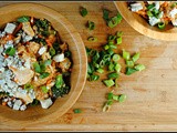 Buffalo Chicken Quinoa Salad + Weekly Menu
