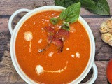 Creamy Roasted Garlic Tomato Soup