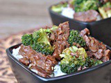 Crock Pot Beef and Broccoli + Weekly Menu