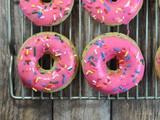 Funfetti Baked Donuts + Weekly Menu