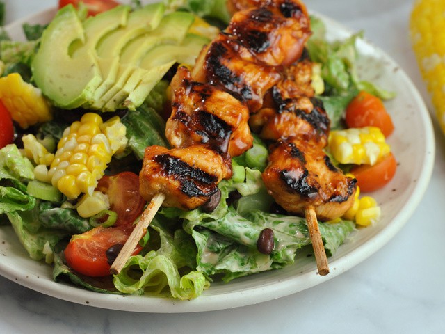 Shish Tawook, Lebanese Grilled Chicken Skewers - Maureen Abood